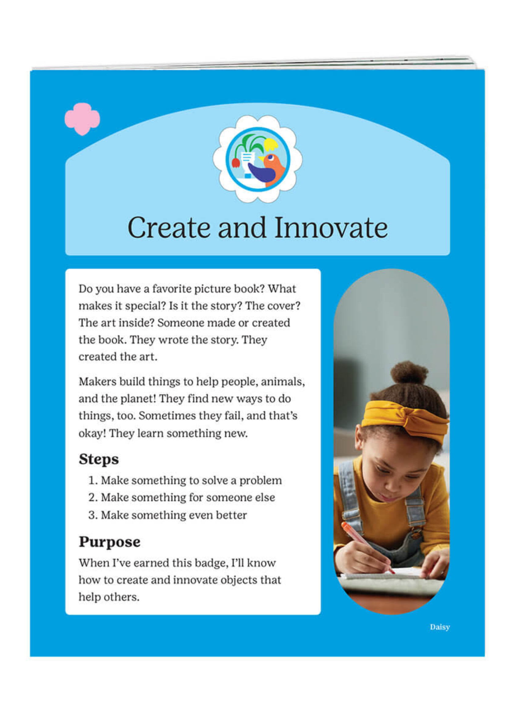 Daisy Create & Innovate Badge Requirements