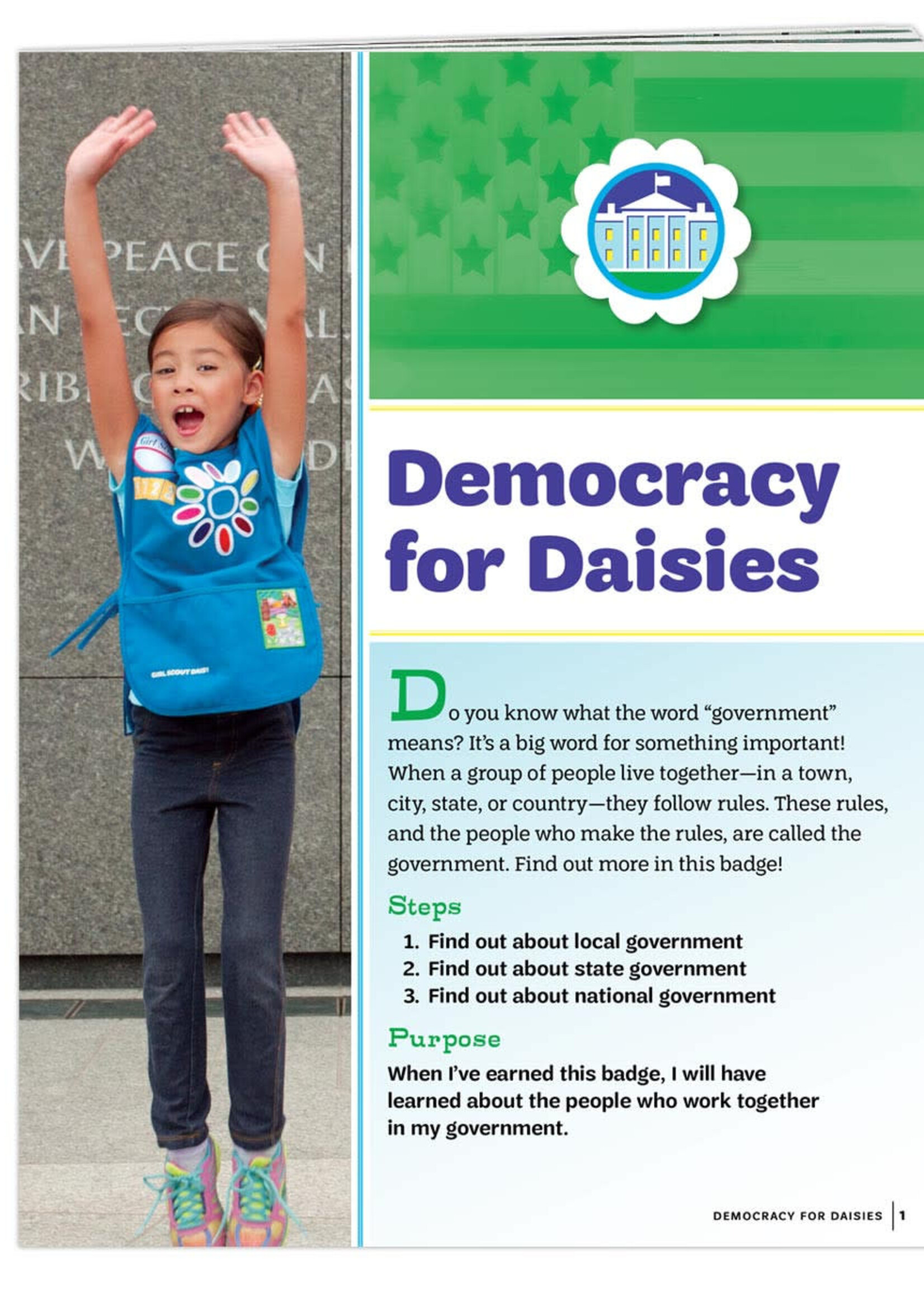Daisy Democracy Badge Requirements