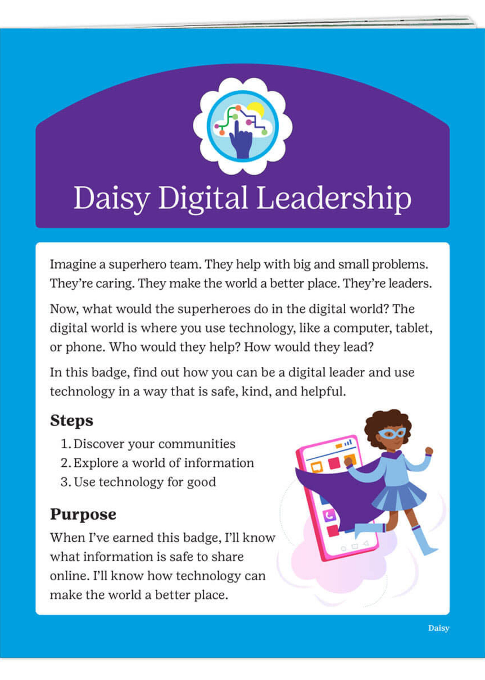 Daisy Digital Leadership Badge Requirements