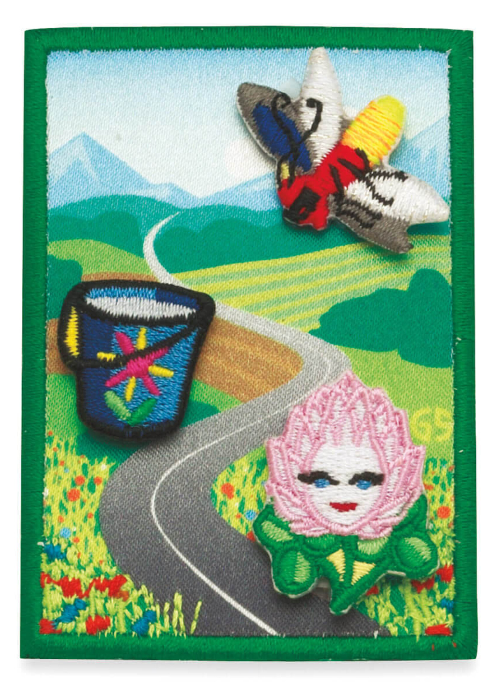 Daisy Between Earth Sky Journey Badge Set