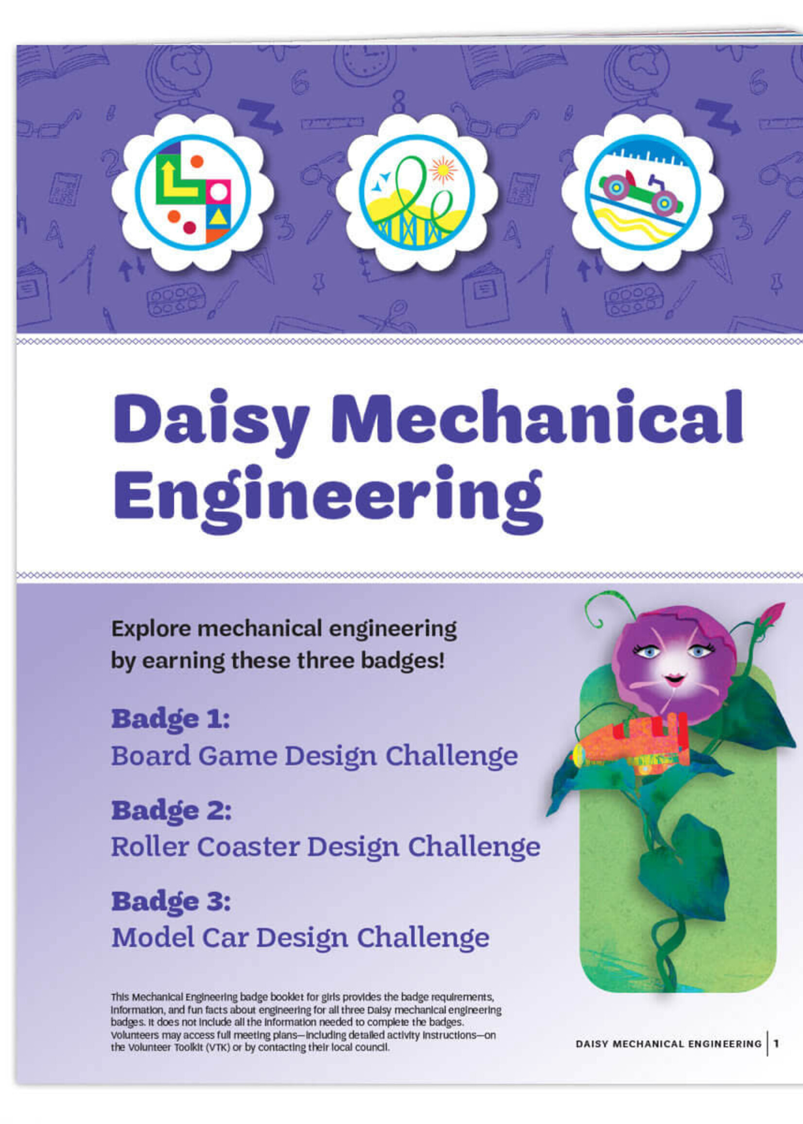 Daisy Mechanical Engineering Badge Requirements
