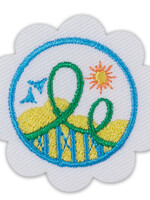 Daisy Roller Coaster Design Badge