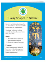 Daisy Shapes in Nature Badge Requirements