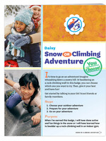 Daisy Snow or Climbing Adventure Badge Requirements