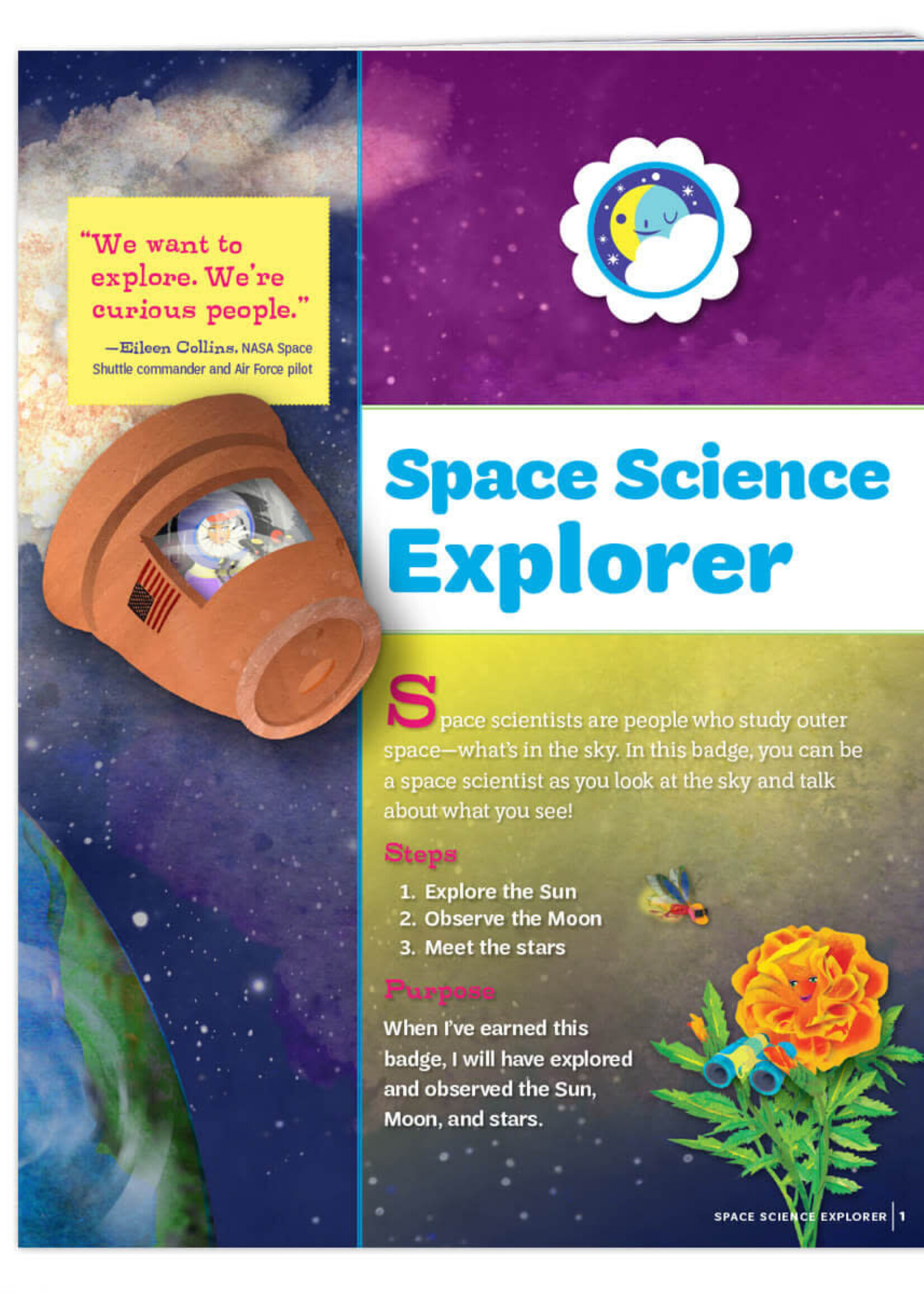 Daisy Space Science Badge Requirements