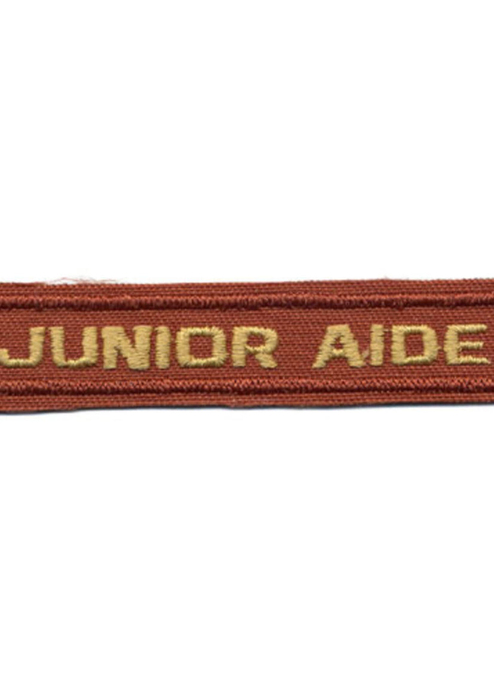 Junior Aide Badge