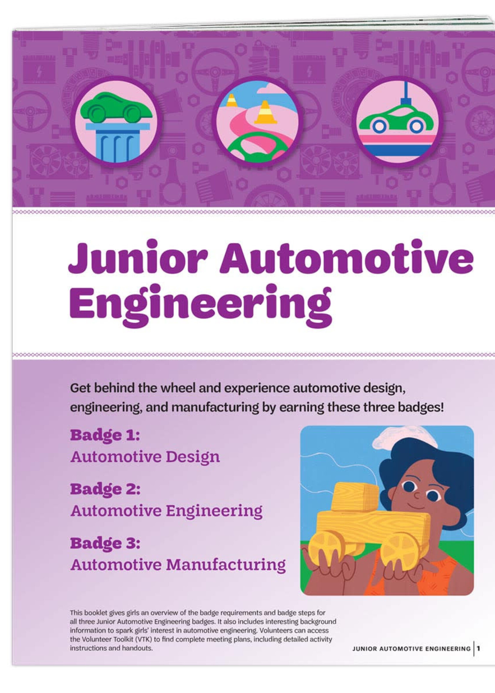 Junior Automotive Engineering Badge Requirements