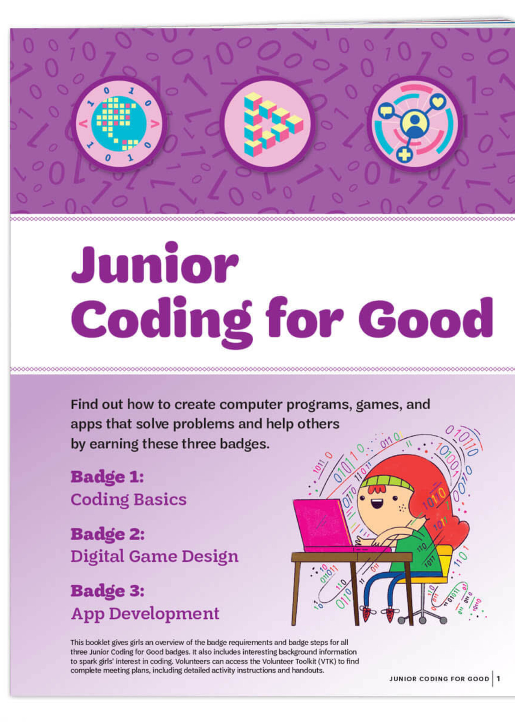 Junior Coding for Good Badge Requirements