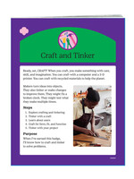 Junior Craft & Tinker Badge Requirements
