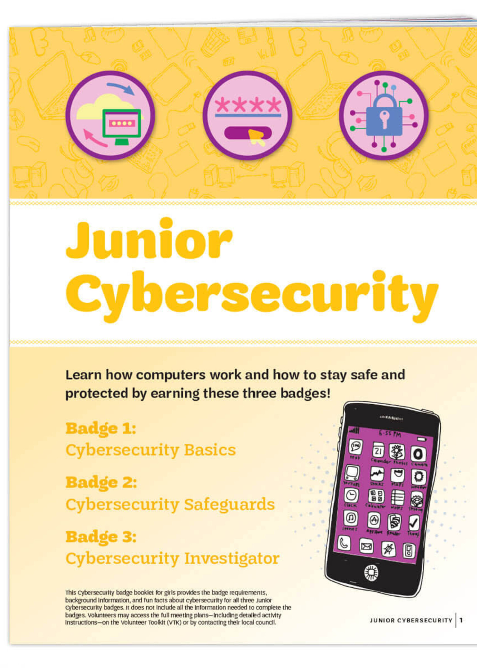 Junior Cybersecurity Badge Requirements
