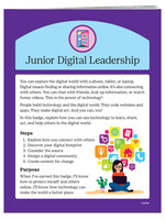 Junior Digital Leadership Badge Requirements