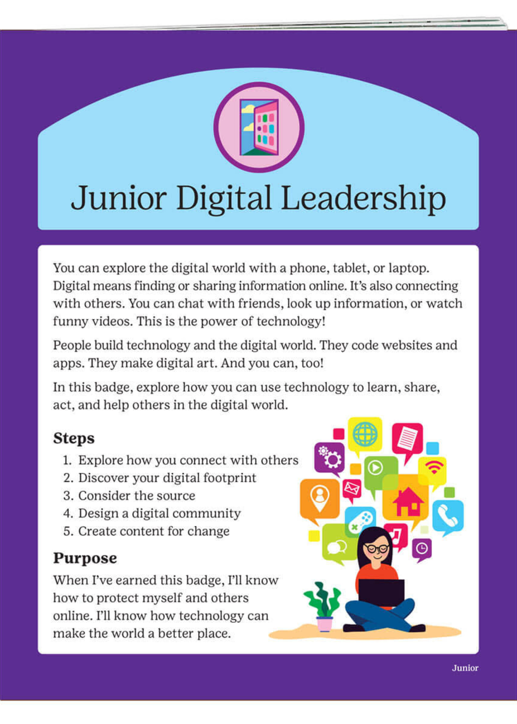 Junior Digital Leadership Badge Requirements