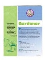 Junior Gardener Badge Requirements