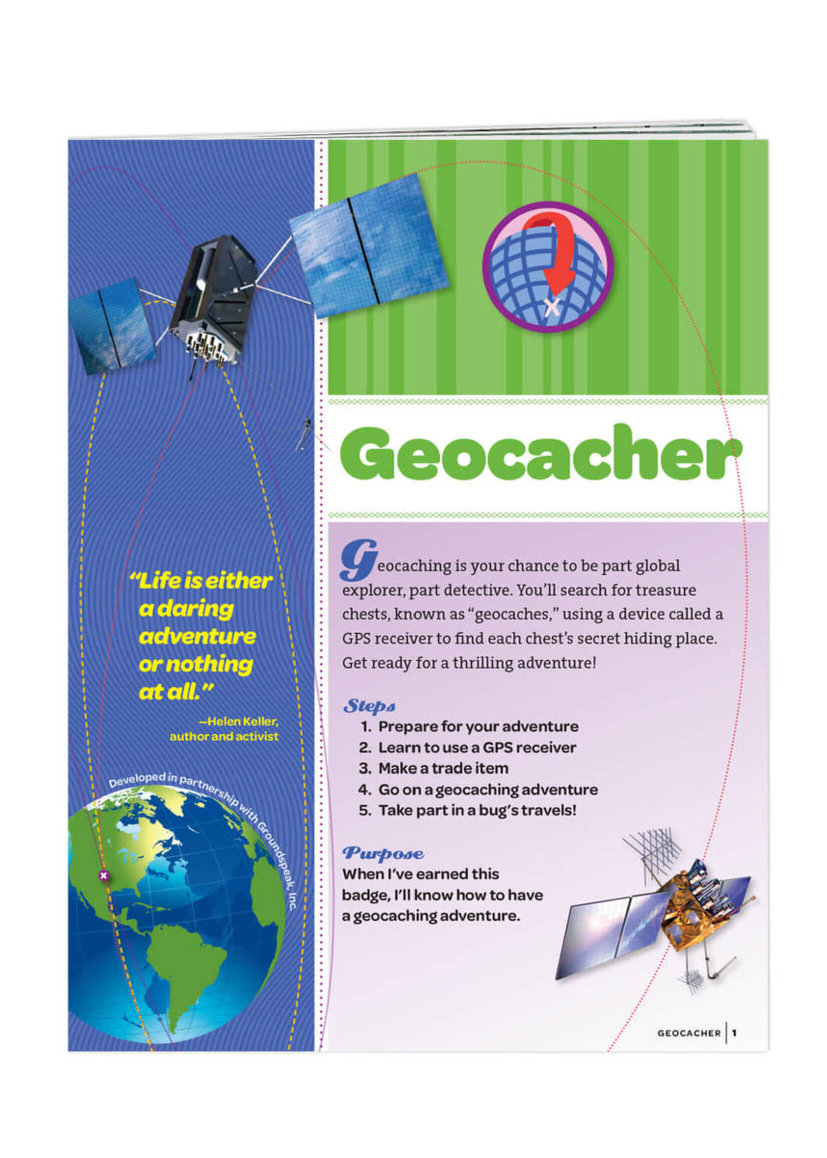 Junior Geocacher Badge Requirements