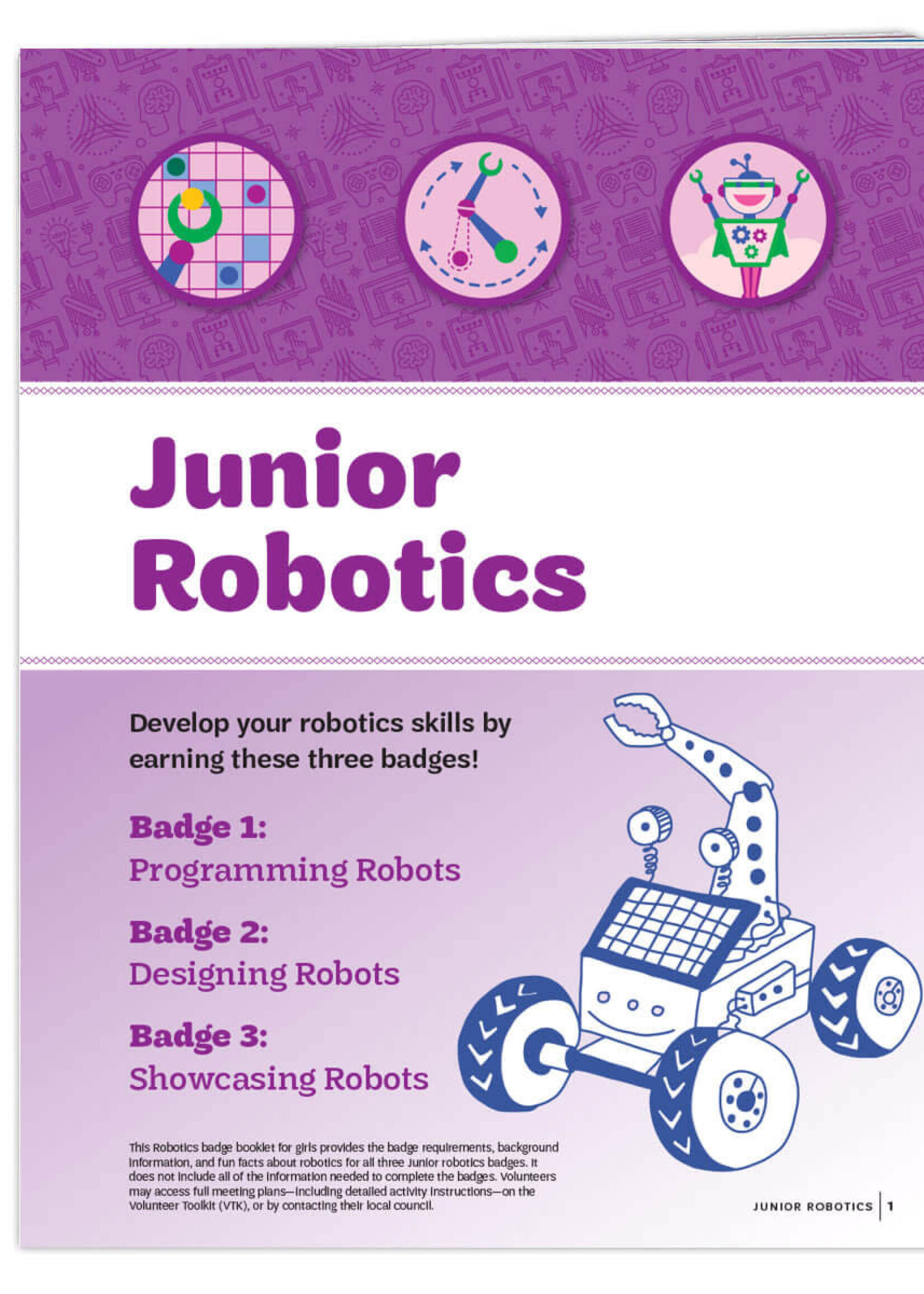 Junior Robotics Badge Requirements