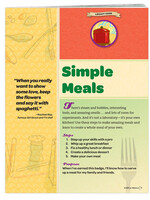 Junior Simple Meals Badge Requirements