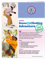 Junior Snow or Climb Adventure Badge Requirements