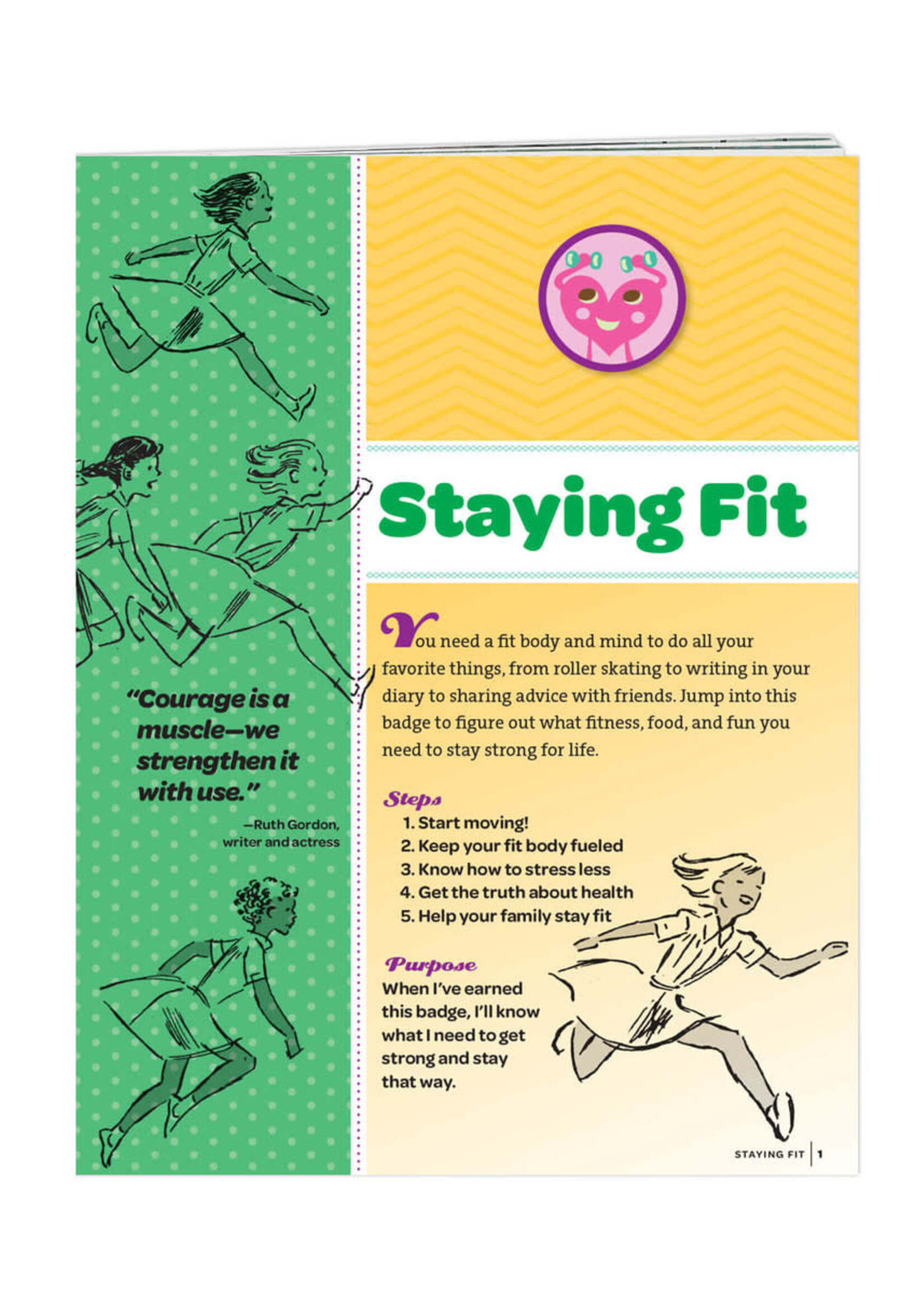 Junior Staying Fit Badge Requirements