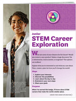 Junior STEM Career Explorer Badge Requirements