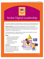 Senior Digital Leadership Badge Requirements