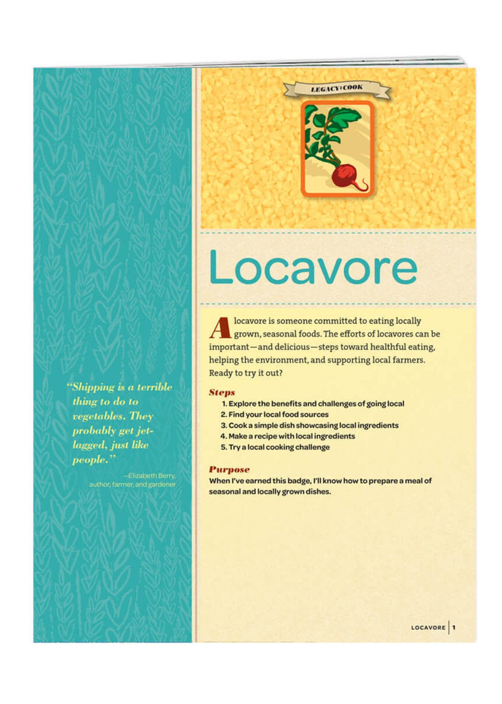 Senior Locavor Badge Requirements