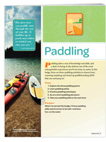 Senior Paddling Badge Requirements