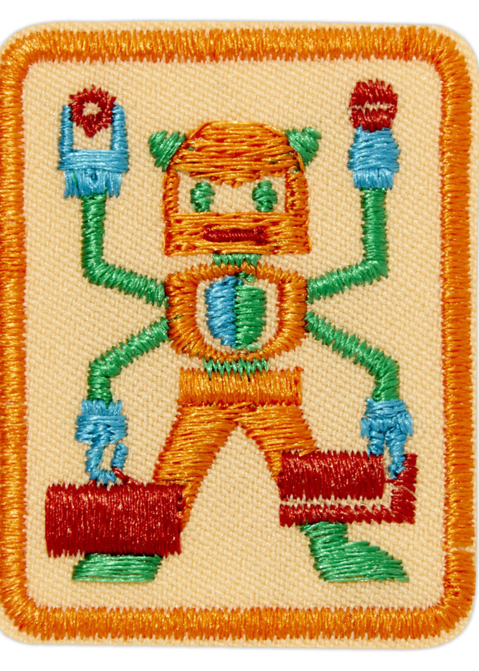 Senior Showcase Robots Badge