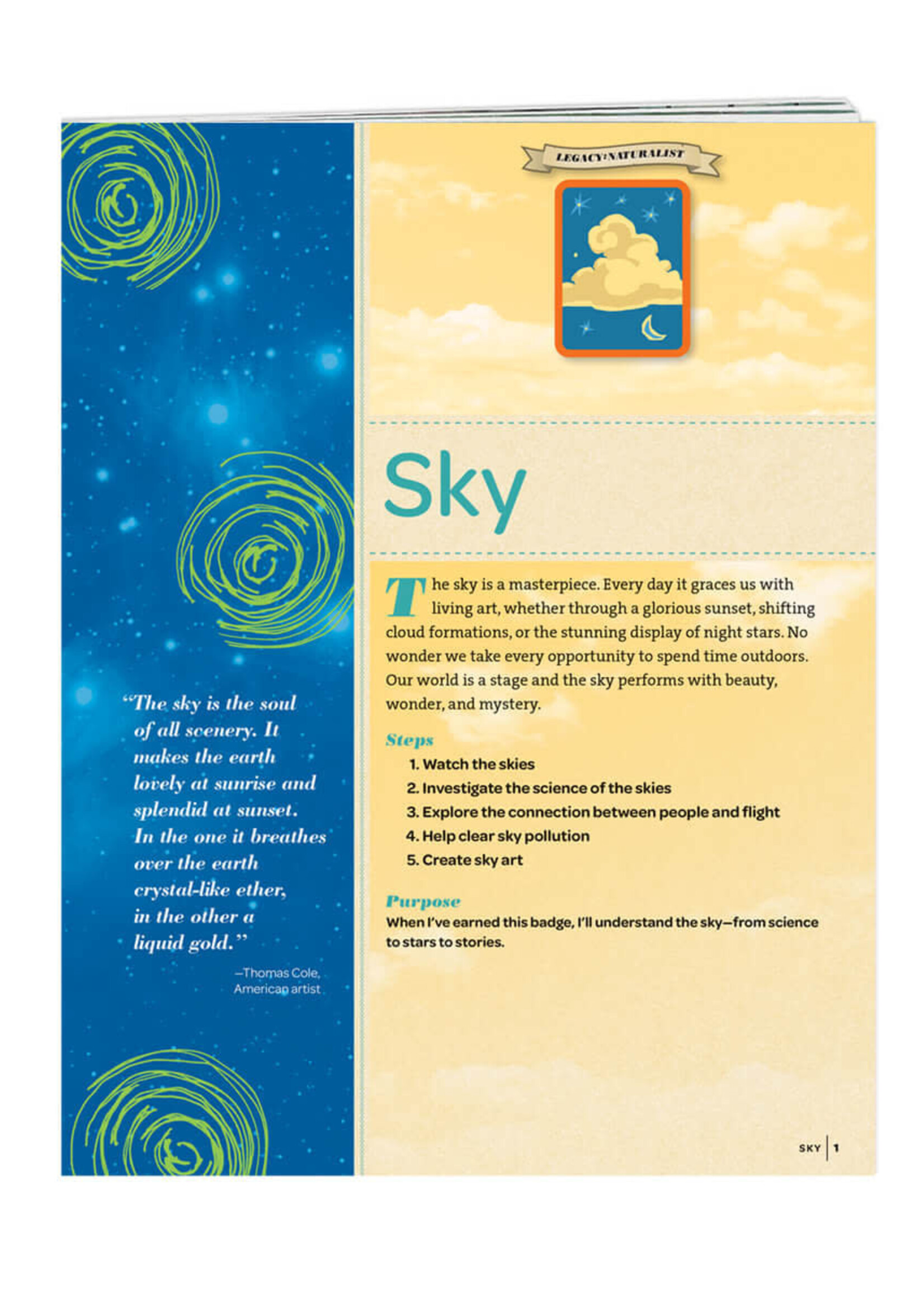 Senior Sky Badge Requirements