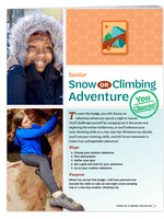 Senior Snow/ Climb Adventure Badge Requirements