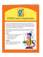 Senior Stem Career Exploration Badge Requirements