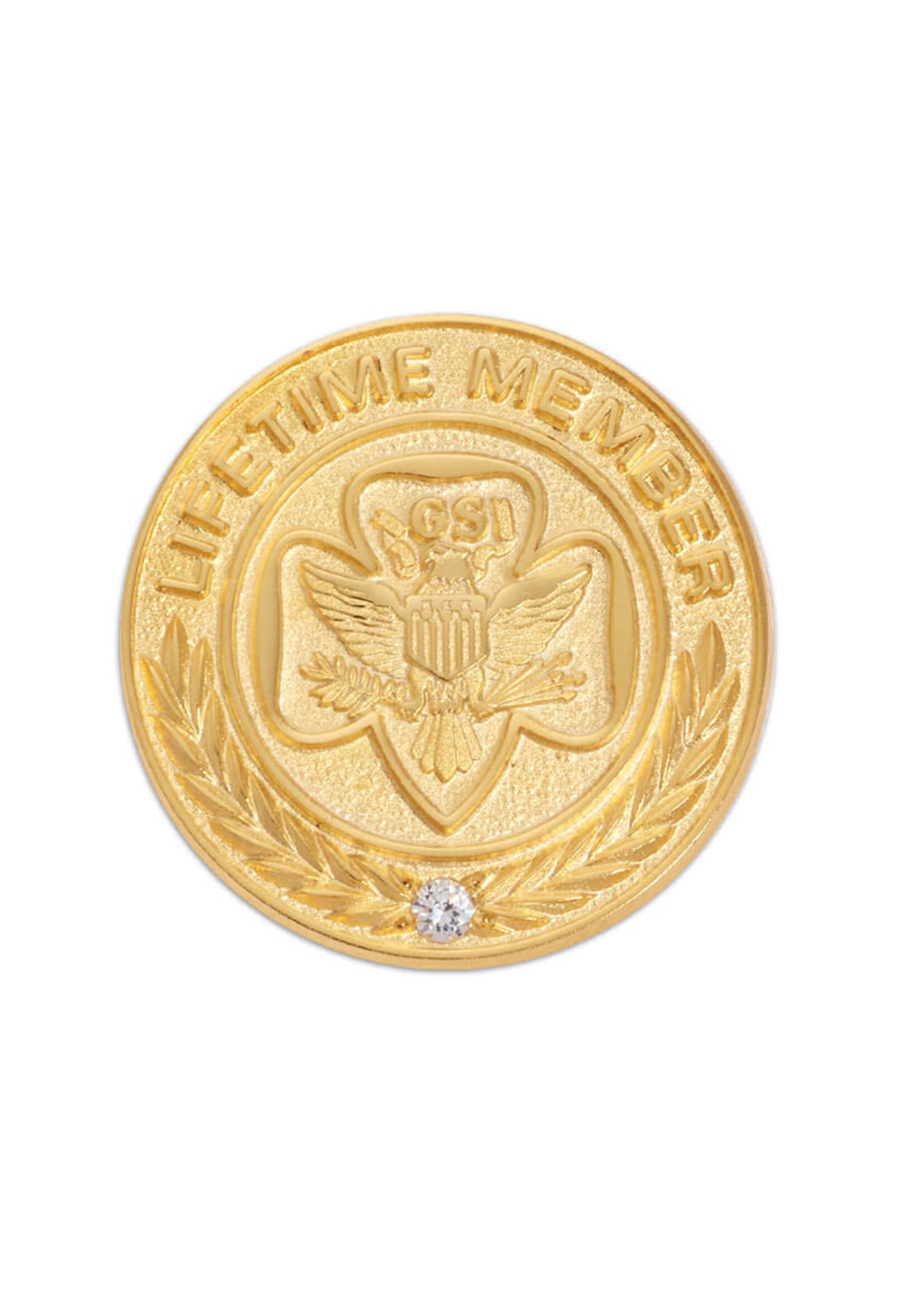 Traditional Lifetime Membership Pin