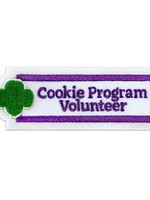 Cookie Program Volunteer Adult Patch