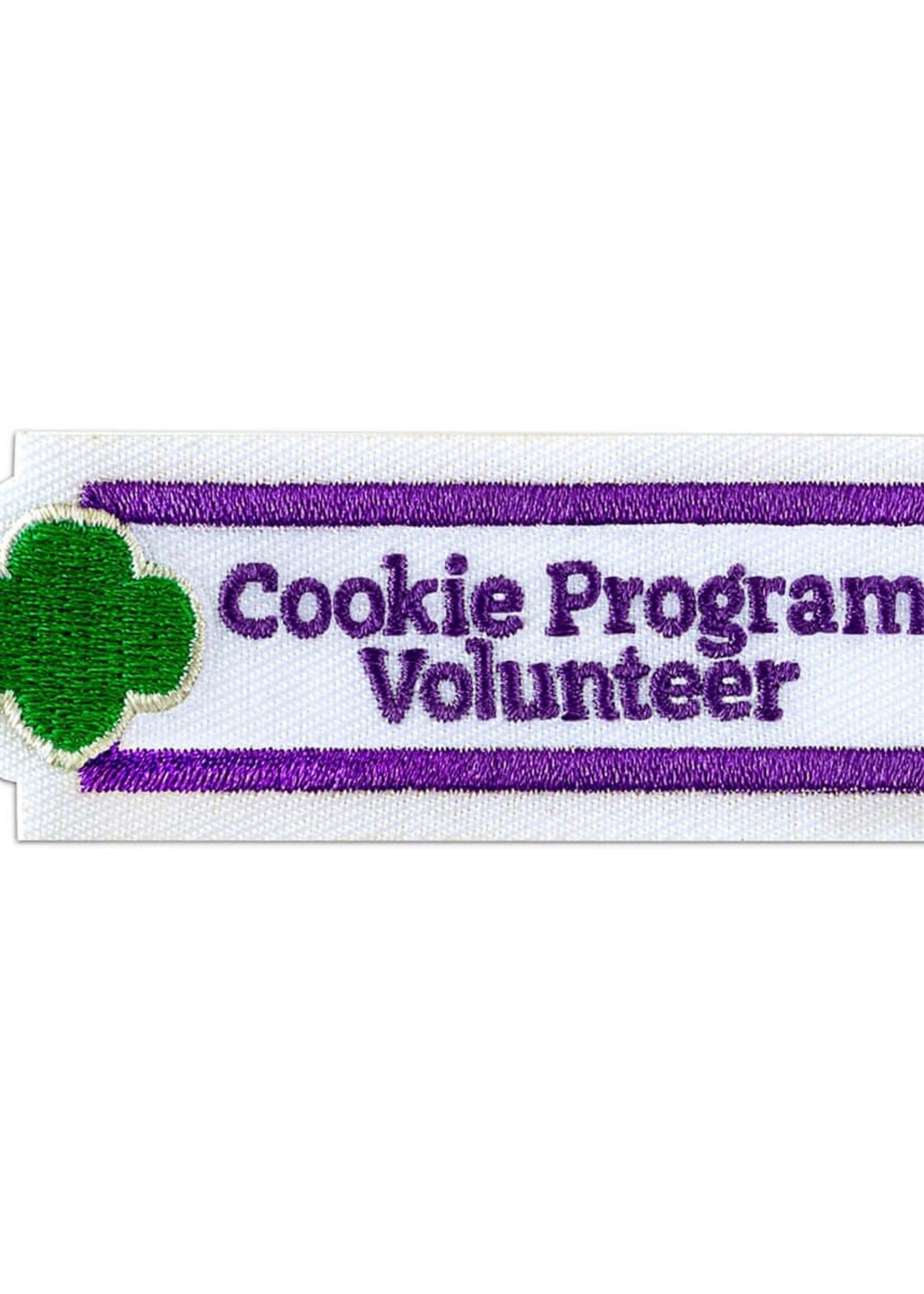Cookie Program Volunteer Adult Patch