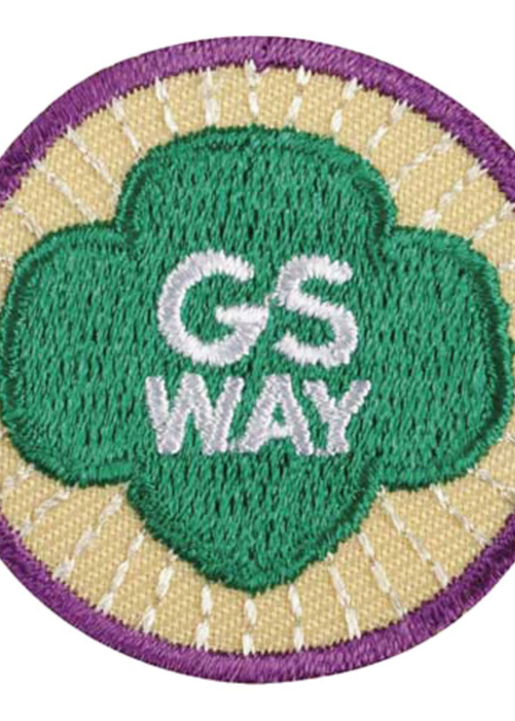 Junior Girl Scout Way Badge