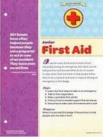 Junior RETIRED First Aid Badge Requirements - Retired Style