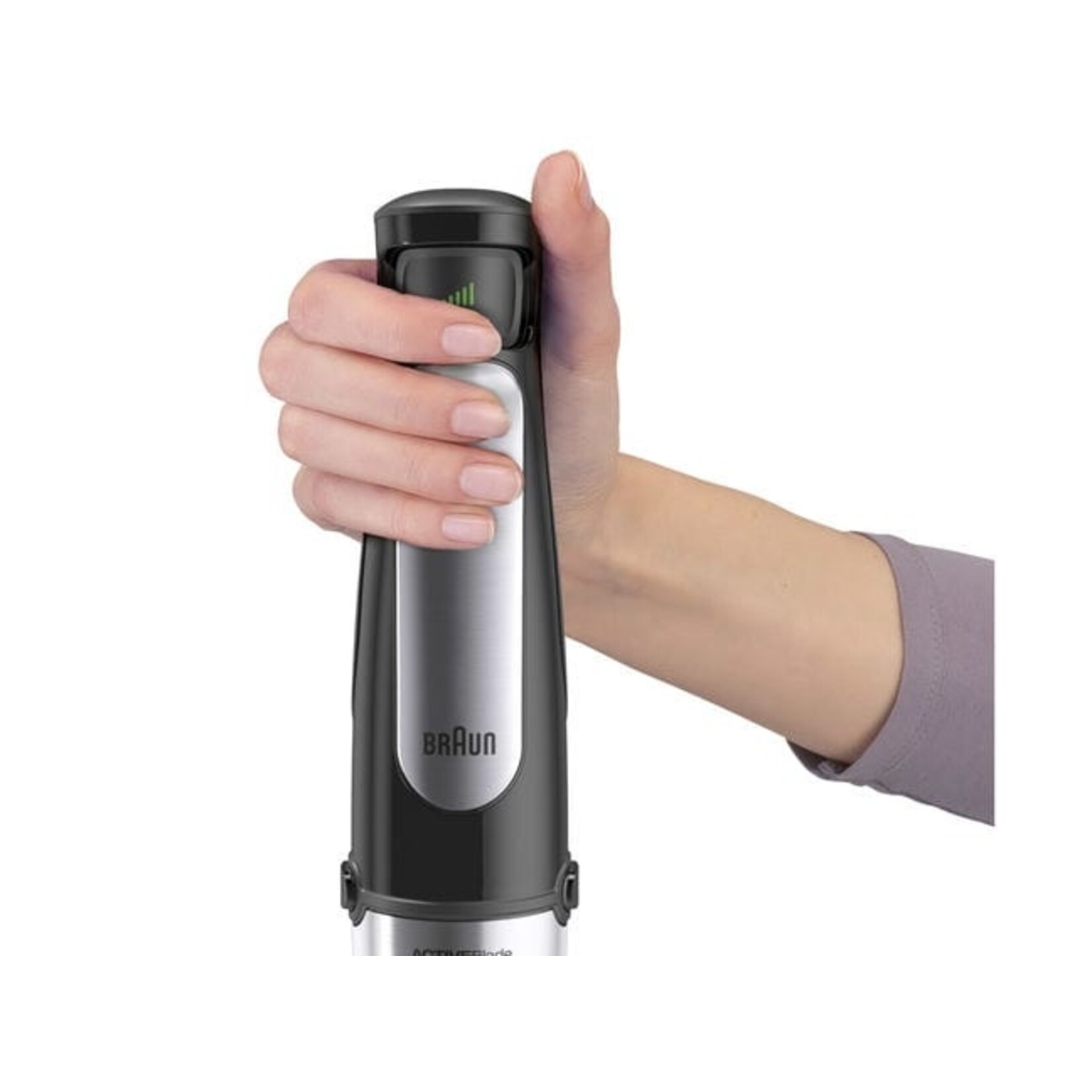 BRAUN Mélangeur à main 500w Multiquick 7 (robot culinaire 2 tasses, fouet, gobelet)