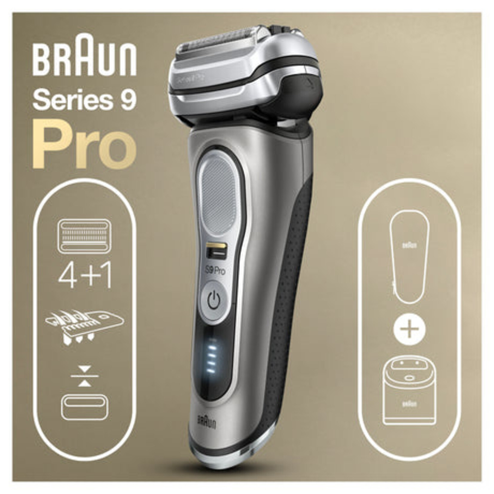 BRAUN Rasoir pro w&d rech. Séries 9