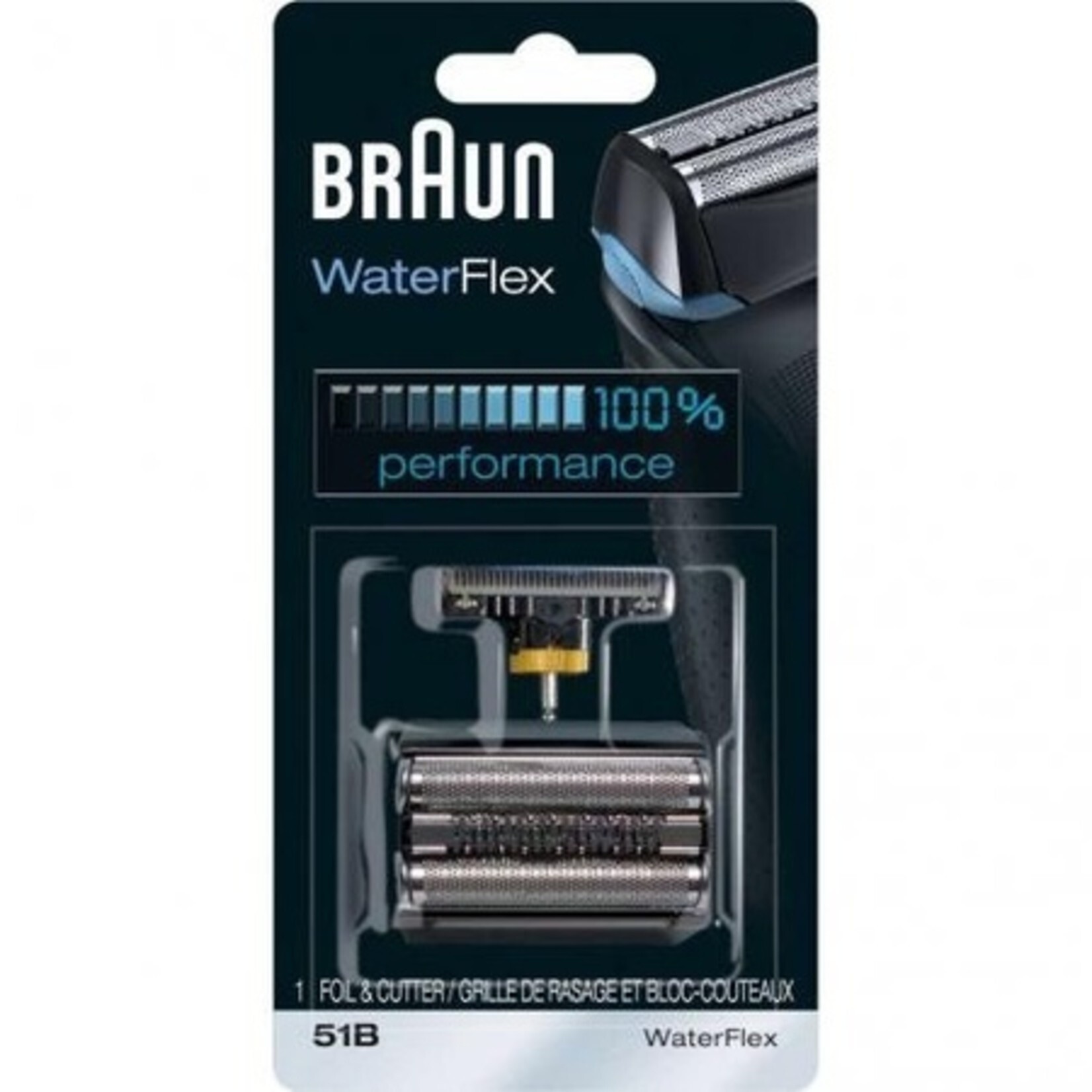 BRAUN Grille/couteau 51B noir