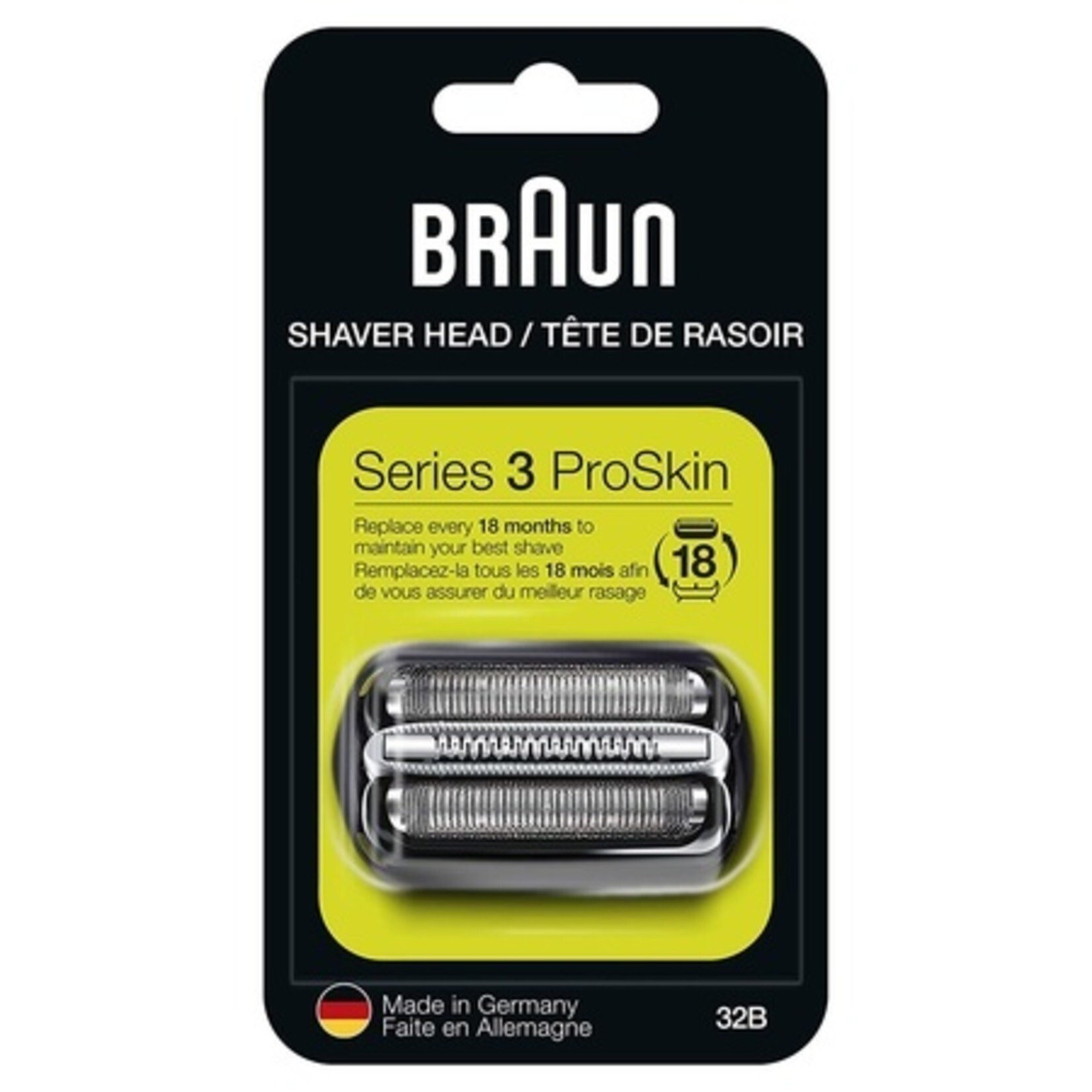 BRAUN Grille/couteau 32B noir