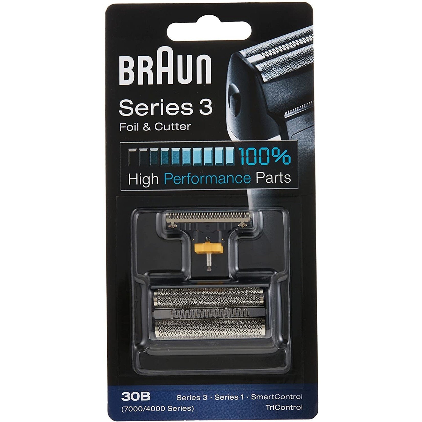 BRAUN Grille/couteau 30B noir