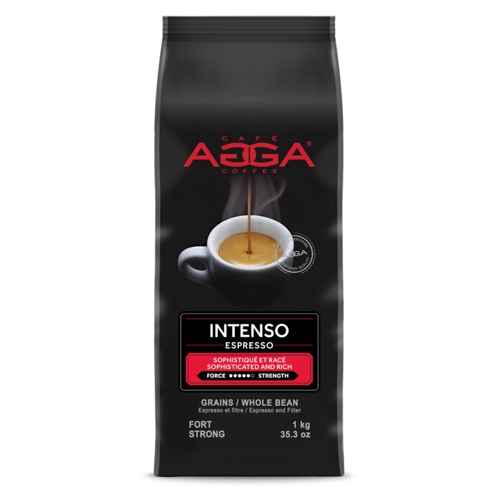 AGGA Café Intenso en grains 1kg