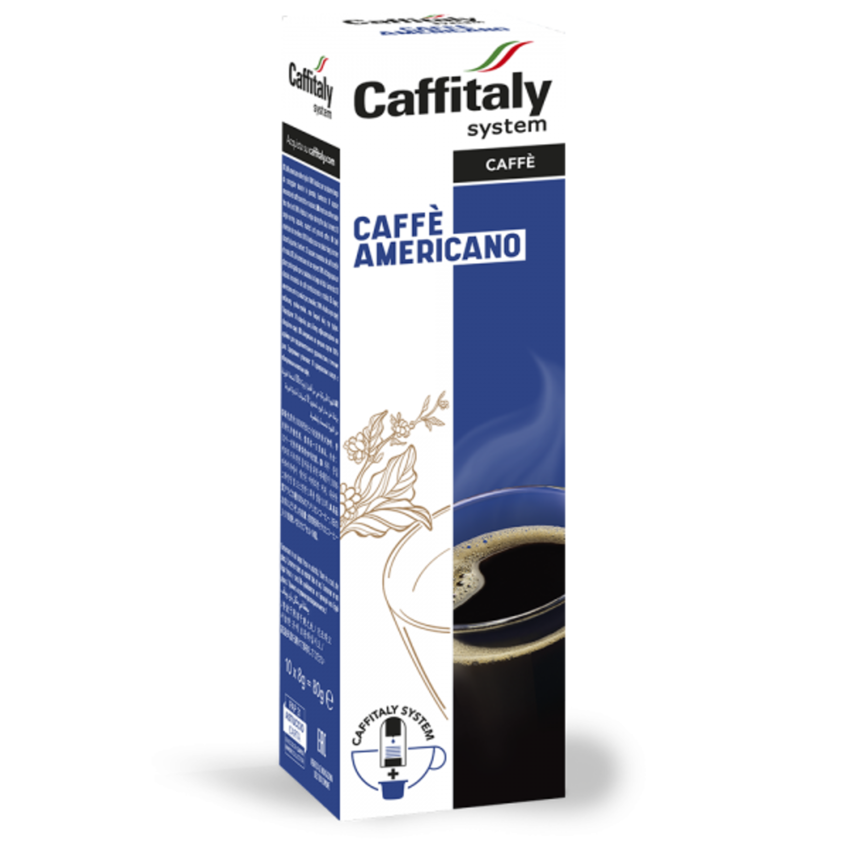 CAFFITALY Capsules originales Americano (10)