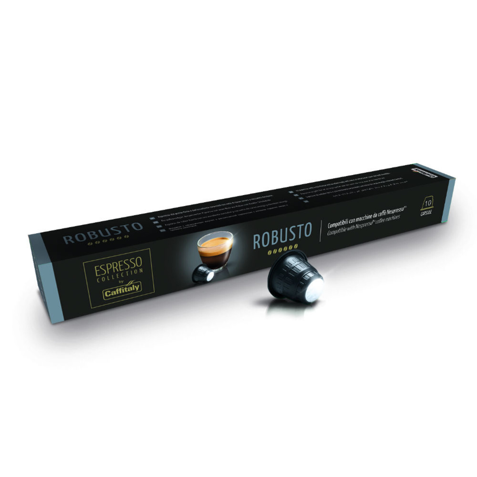 CAFFITALY Café Robusto compatible Nespresso (10)