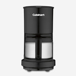 CUISINART Cafetière 4T noire/chrome