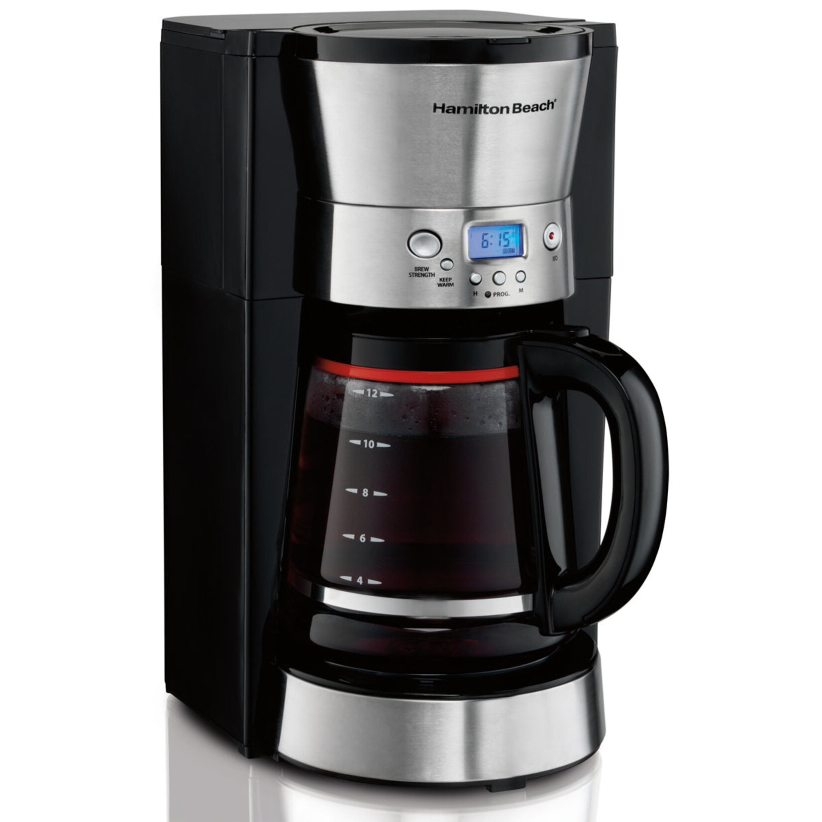 HAMILTON BEACH Cafetière 12T programmable noire