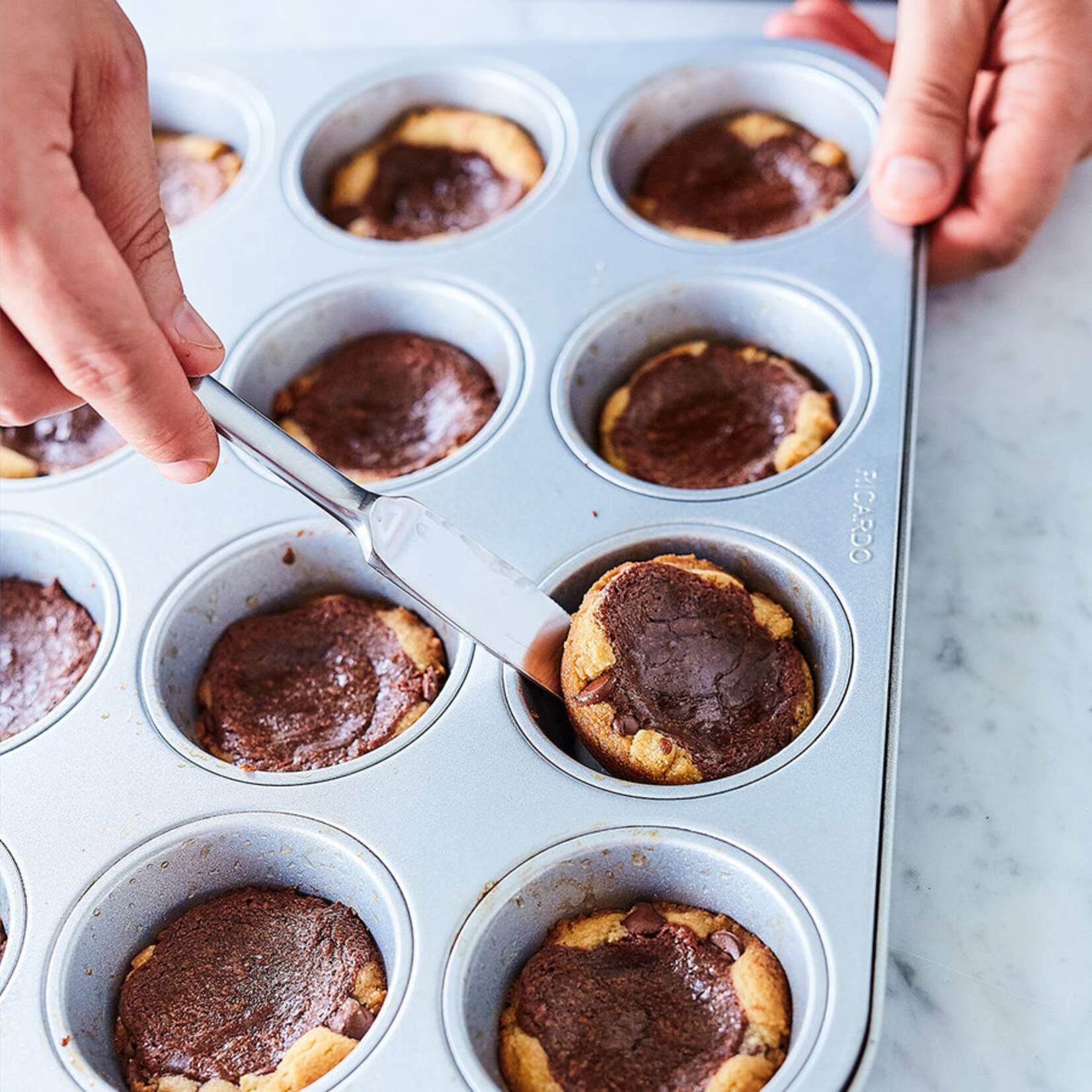 RICARDO Moule à muffins antiadhésif (12)