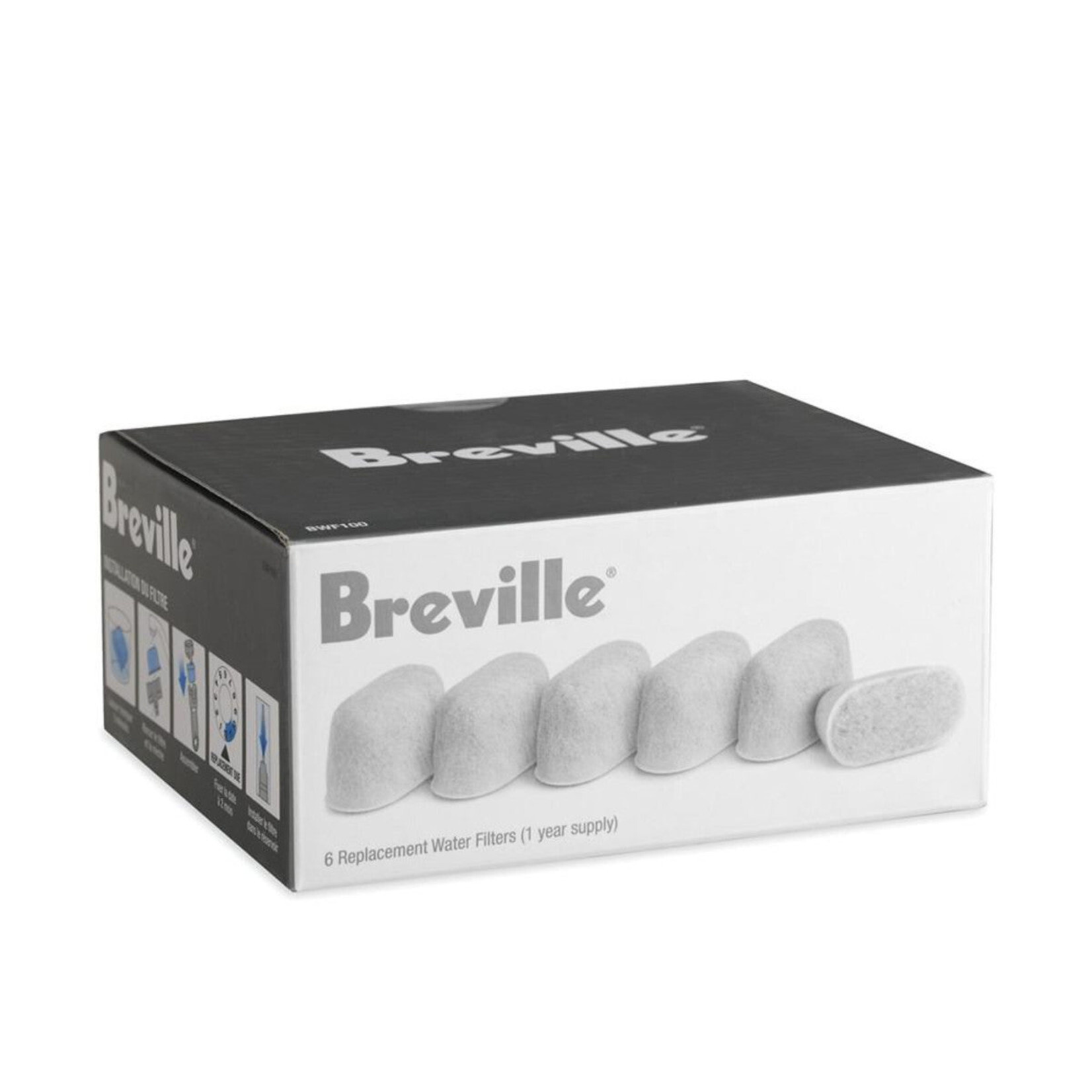 BREVILLE Filtres à eau (6)