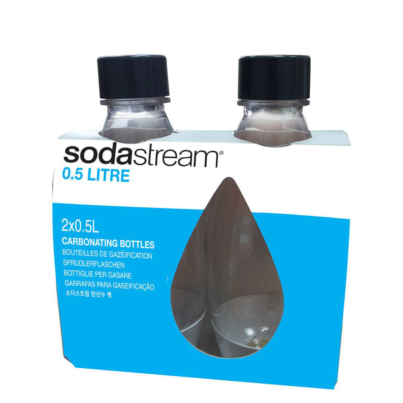 SODASTREAM Bouteilles noires 0,5L (2)