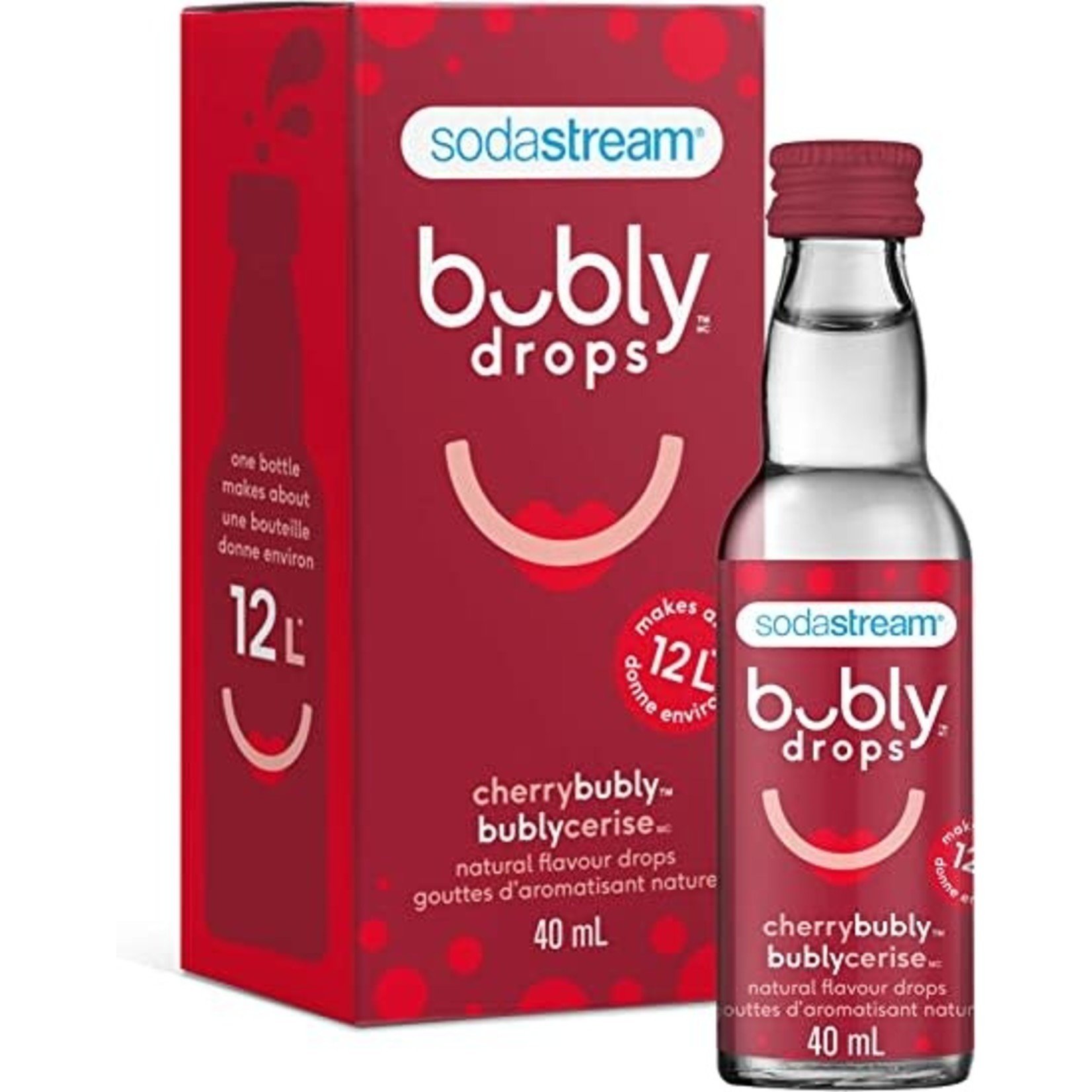 SODASTREAM Saveur Bubly aux Cerises