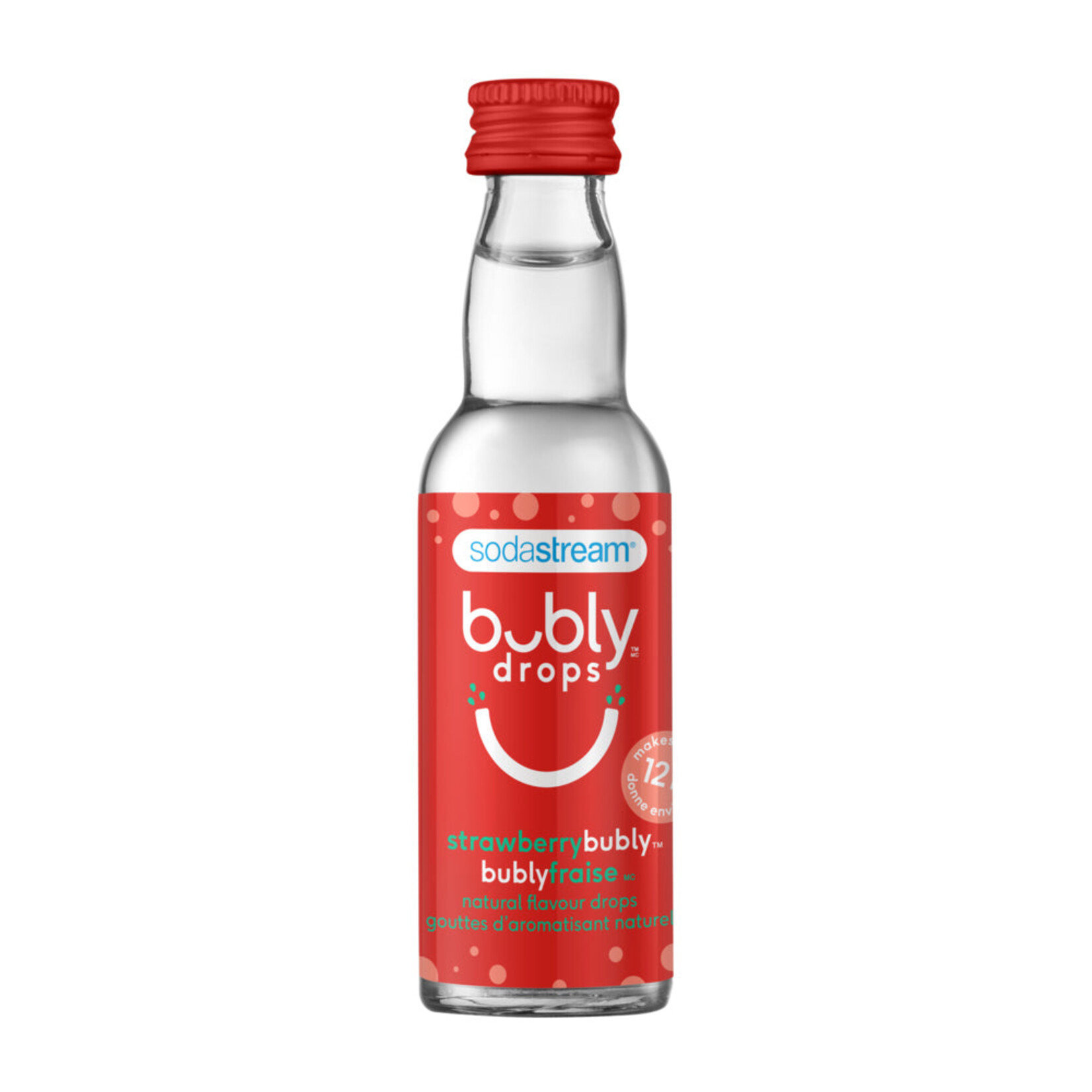 SODASTREAM Saveur Bubly aux Fraises